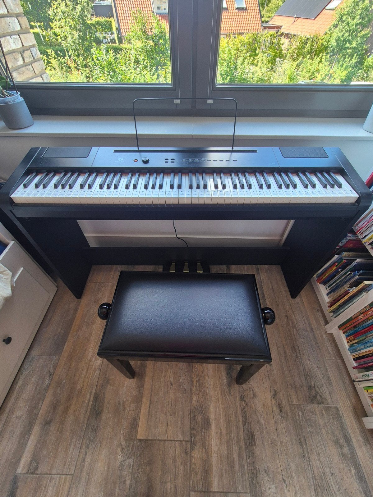 Fazley FSP-500 Digitale Piano met Krukje, Ophalen, Gebruikt, Zwart, Digitaal