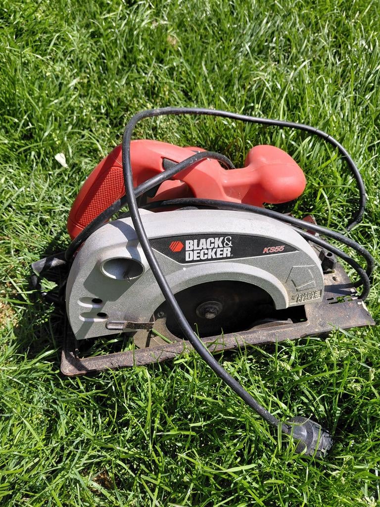 Black & Decker K355 Cirkelzaag - Gebruikt, Ophalen, Gebruikt, Cirkelzaag, 600 tot 1200 watt