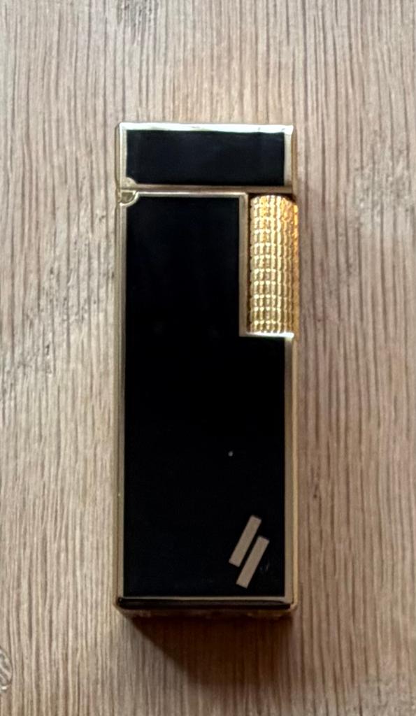 Vintage SD-V Saroma aansteker Air Holland*80s Dunhill stijl*, Ophalen of Verzenden, Nieuw, Aansteker