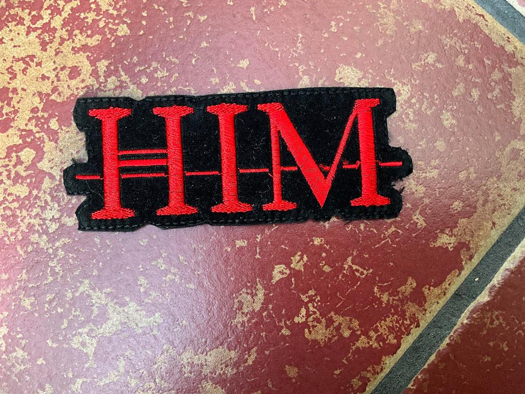 Patch van HIM  Zie foto,  Nieuw, Nieuw, Ophalen of Verzenden, Kleding, Patch van HIM  Zie foto,  Nieuw