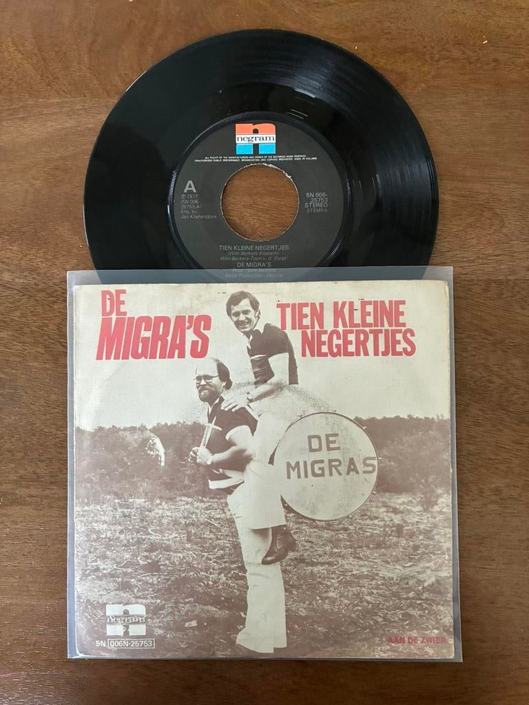 De Migra’s - Tien kleine negertjes, Ophalen of Verzenden, 7 inch, Single