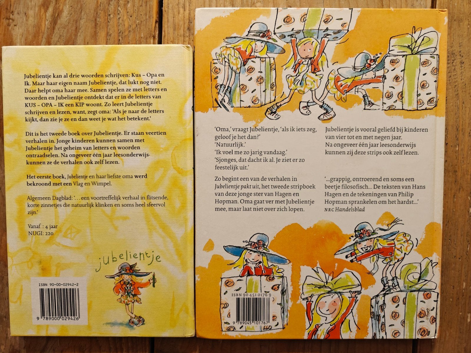 2 X Jubelientje., Boeken, Ophalen of Verzenden, Zo goed als nieuw, Fictie algemeen