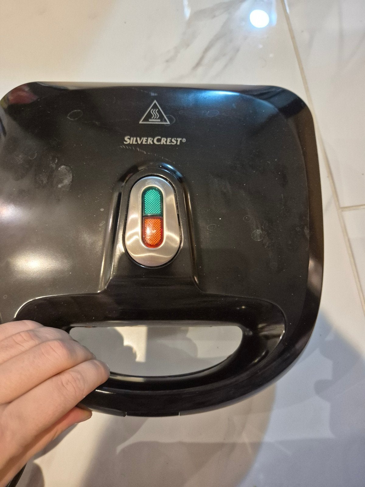 SilverCrest 3-in-1 Wafel-, Tosti- en Grillijzer, Ophalen, Gebruikt