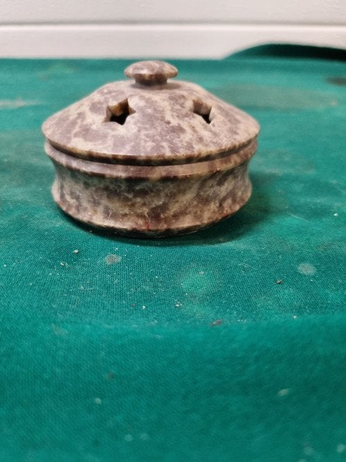 potje speksteen vintage wierrook, Huis en Inrichting, Woonaccessoires | Overige, Ophalen of Verzenden, 'T Olde Gre-j, Info@toldegrej.nl