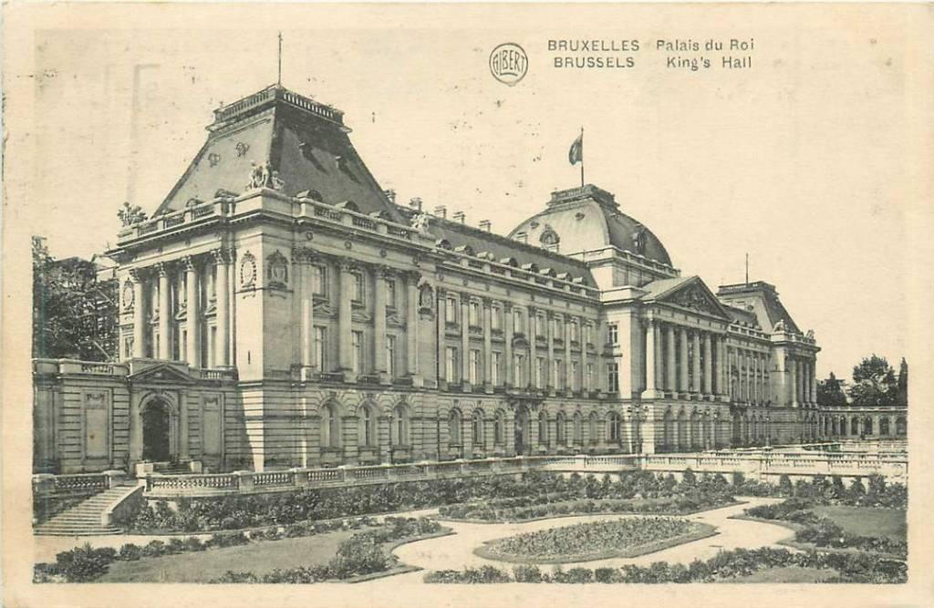381-229-031 Bruxelles Palais du Roi, Verzenden, Voor 1920, Overig Europa