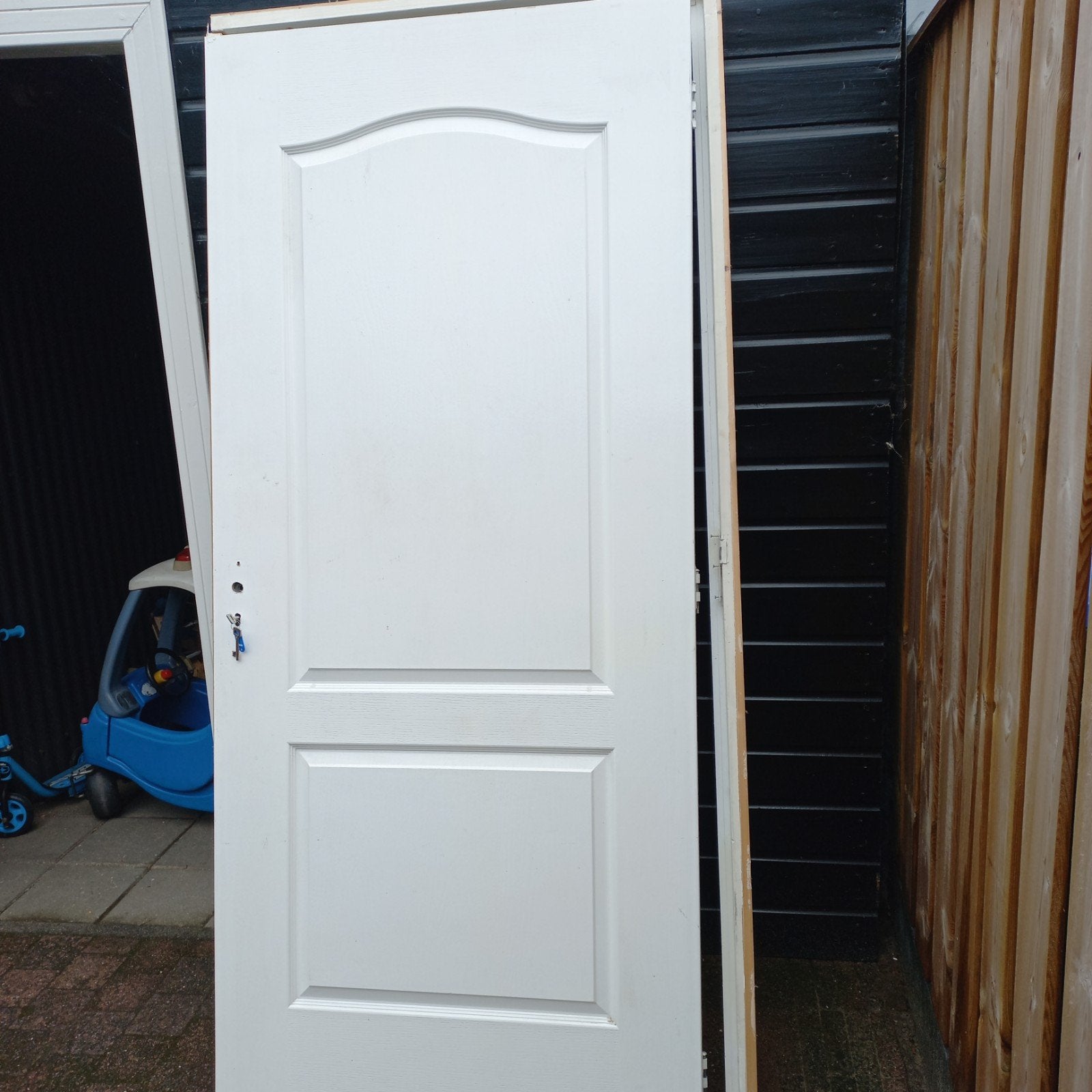 binnen paneeldeuren met kozijn, Ophalen, Binnendeur, 200 tot 215 cm