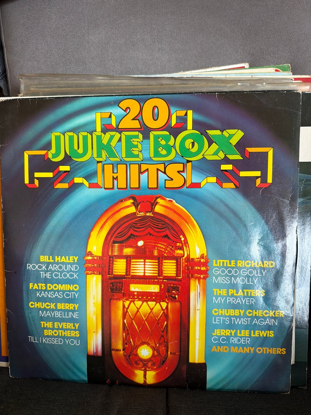 KG. 20 Juke Box Hits LP  Bill Haley, F Domino, Little Richar, LP, Gebruikt, Pop, Ophalen of Verzenden