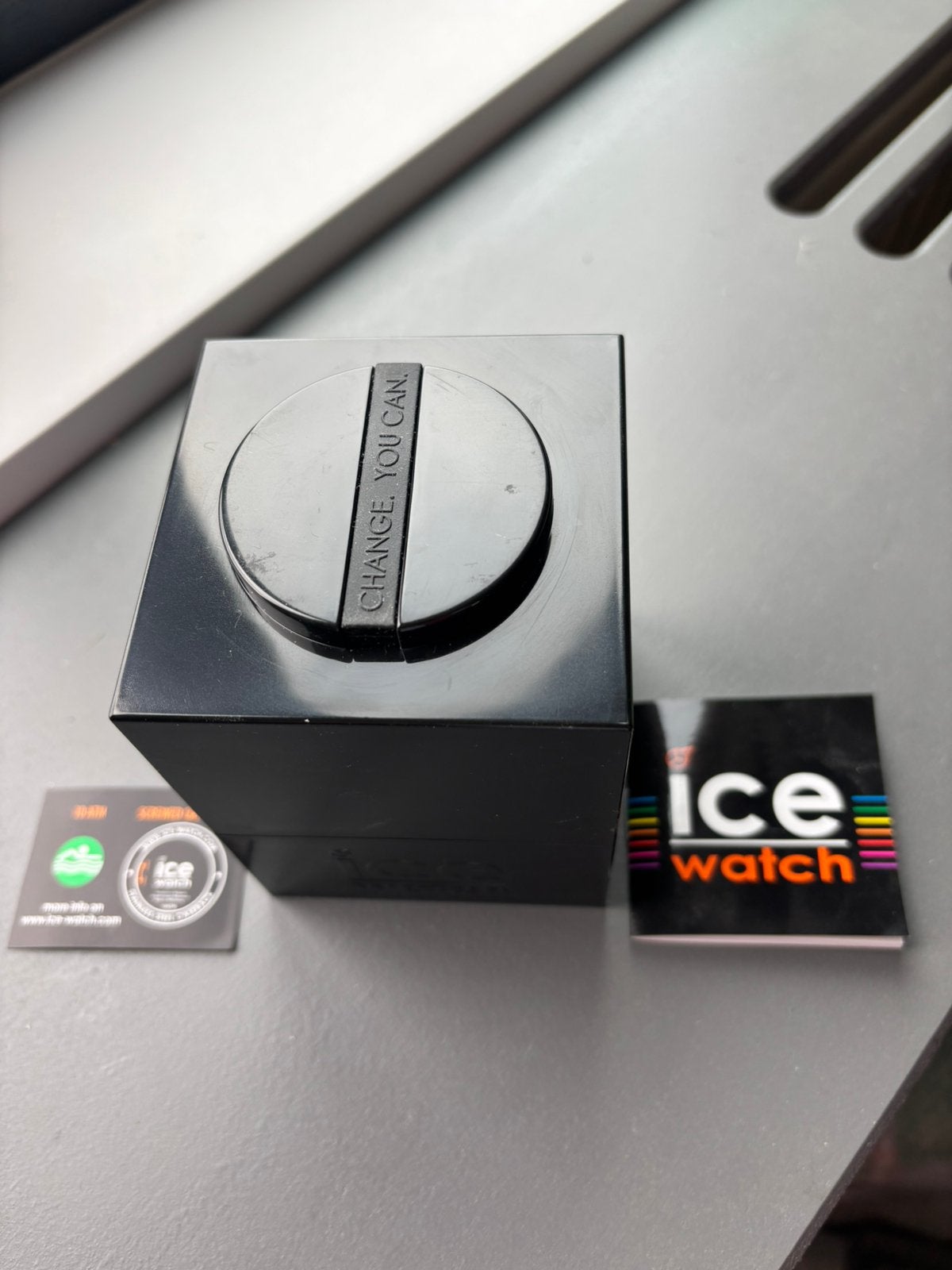 Ice watch steel blue silver, Ophalen, Nieuw, Overige merken