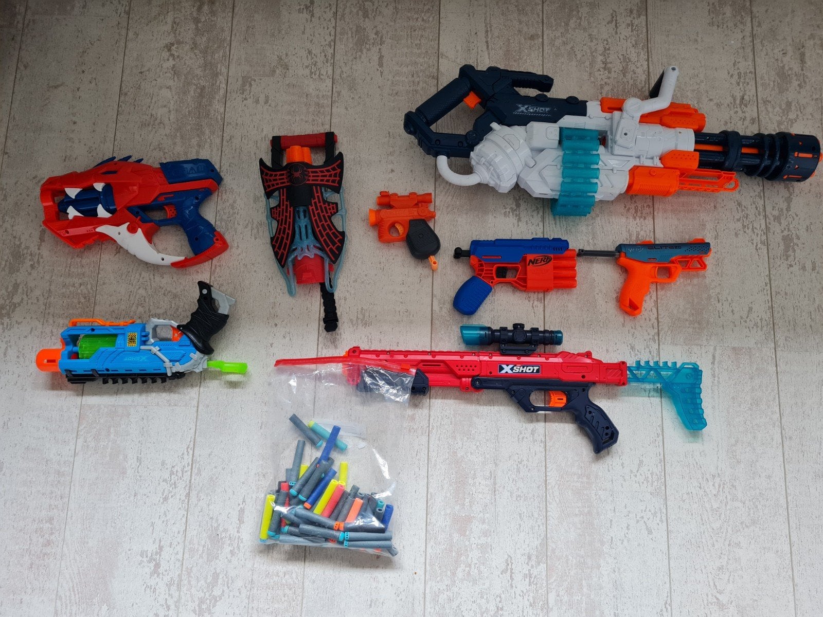 Diverse nerf pistolen met pijlen (1 koop), Kinderen en Baby's, Speelgoed | Buiten | Actiespeelgoed, Gebruikt, Ophalen of Verzenden