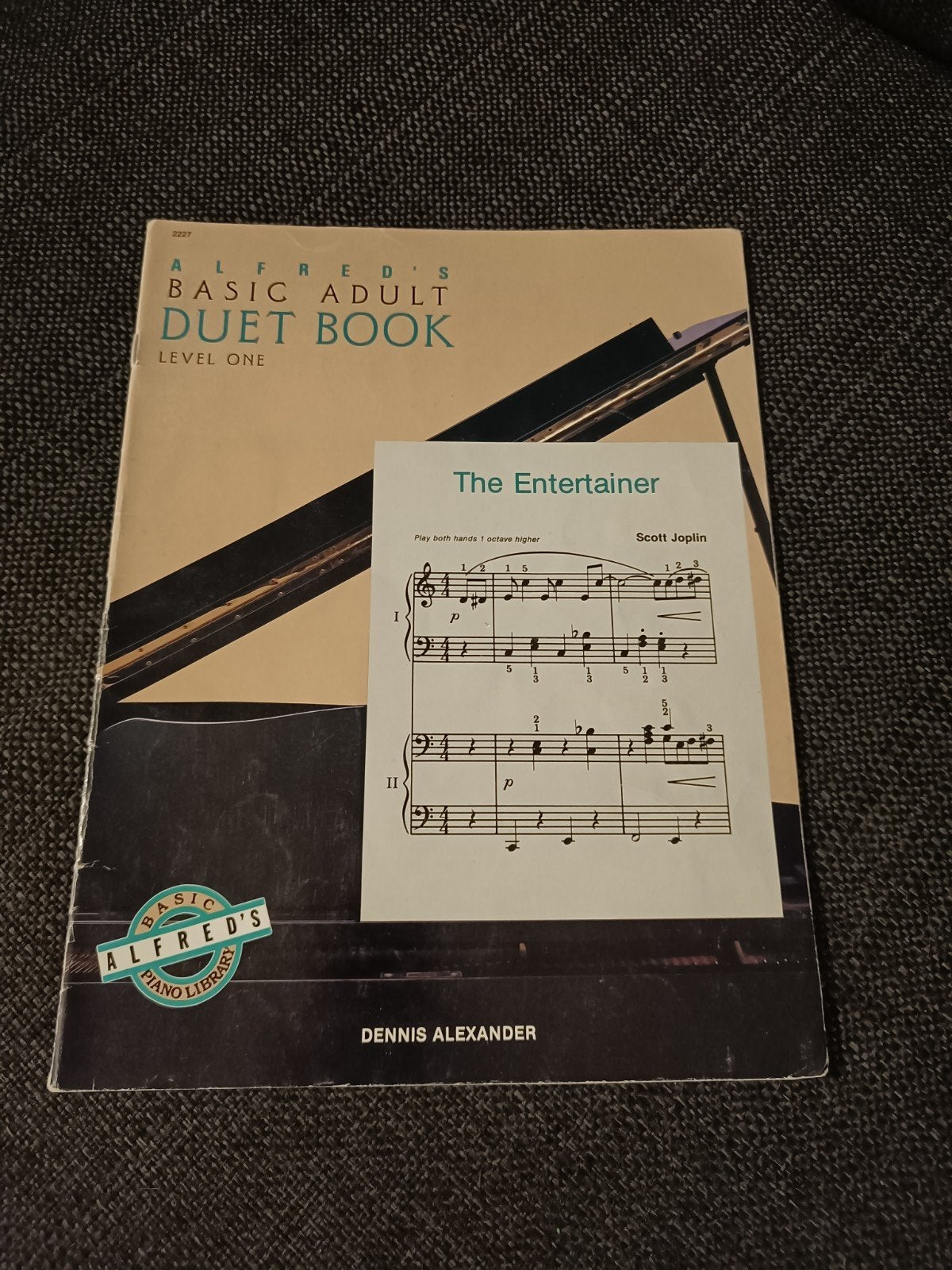 Alfred's Basic Adult Duet Book Level One - Piano Duetten, Klassiek, Ophalen of Verzenden, Zo goed als nieuw, Artiest of Componist
