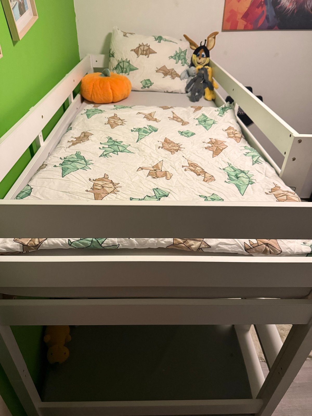 Stapelbed met 2 nieuwe matrassen, Ophalen, Gebruikt, Stapelbed