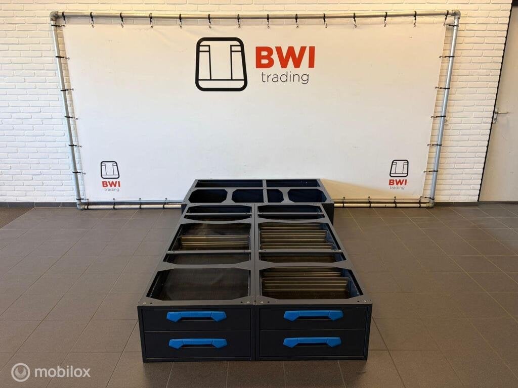 Sortimo dubbele bodem set / bedrijfswageninrichting ladekast, Auto diversen, Overige Auto diversen, Ophalen of Verzenden