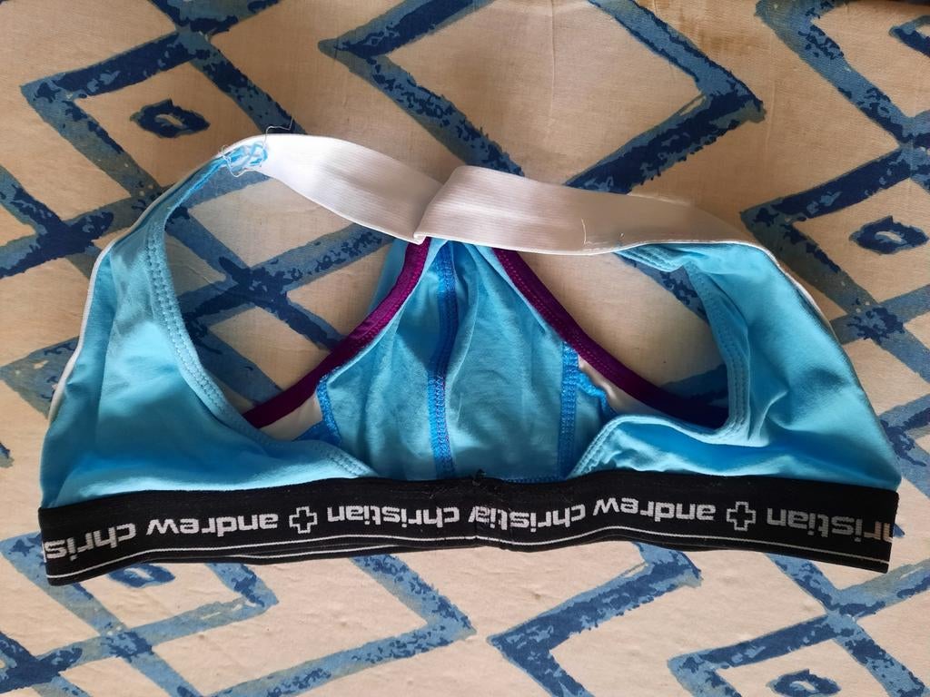 Andrew Christian jock  extra large, Kleding | Heren, Ondergoed, Ophalen of Verzenden, Blauw, Andrew Christian, Overige typen