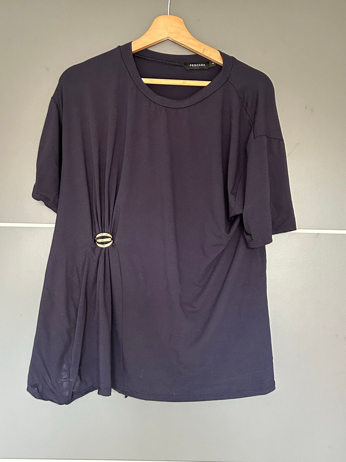 Pescara shirt maat 42 in zeer goede staat, Blauw, Maat 42/44 (L), Ophalen of Verzenden, Zo goed als nieuw