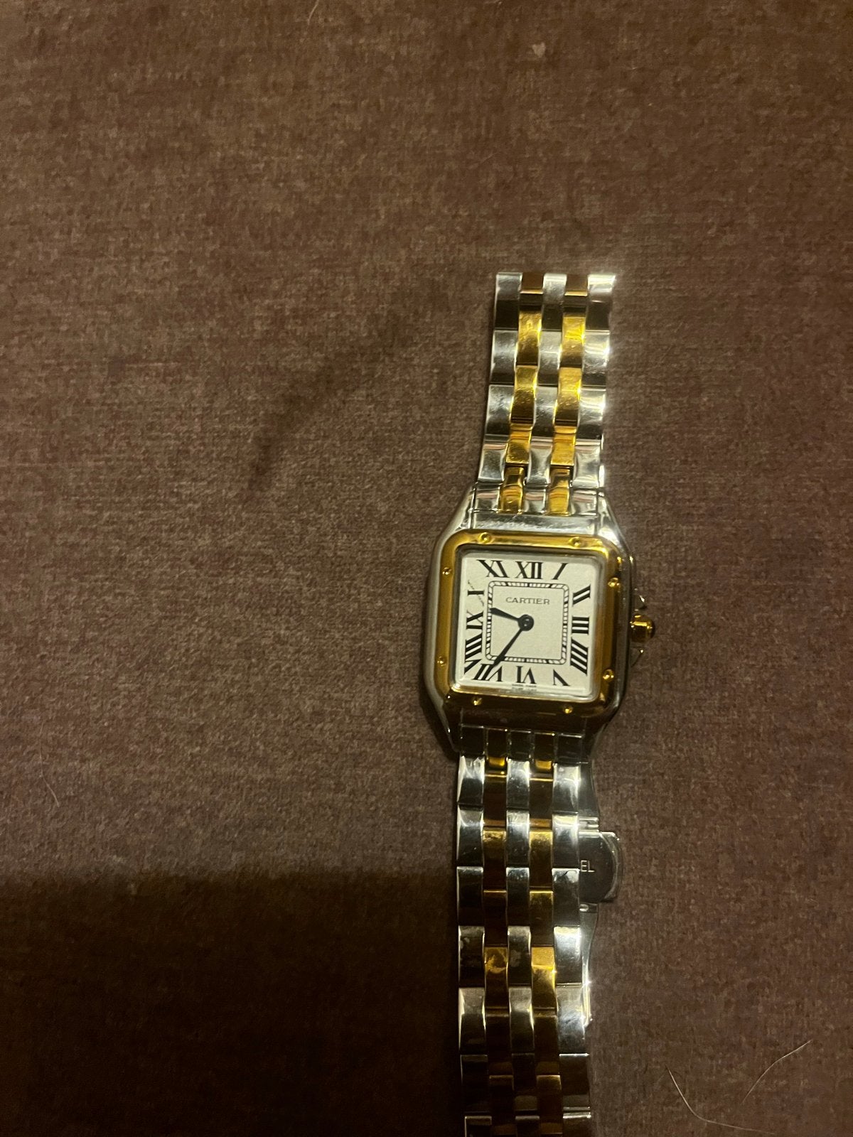 Cartier Panthère Horloge - Staal & Goud, Overige merken, Staal, Staal, Polshorloge