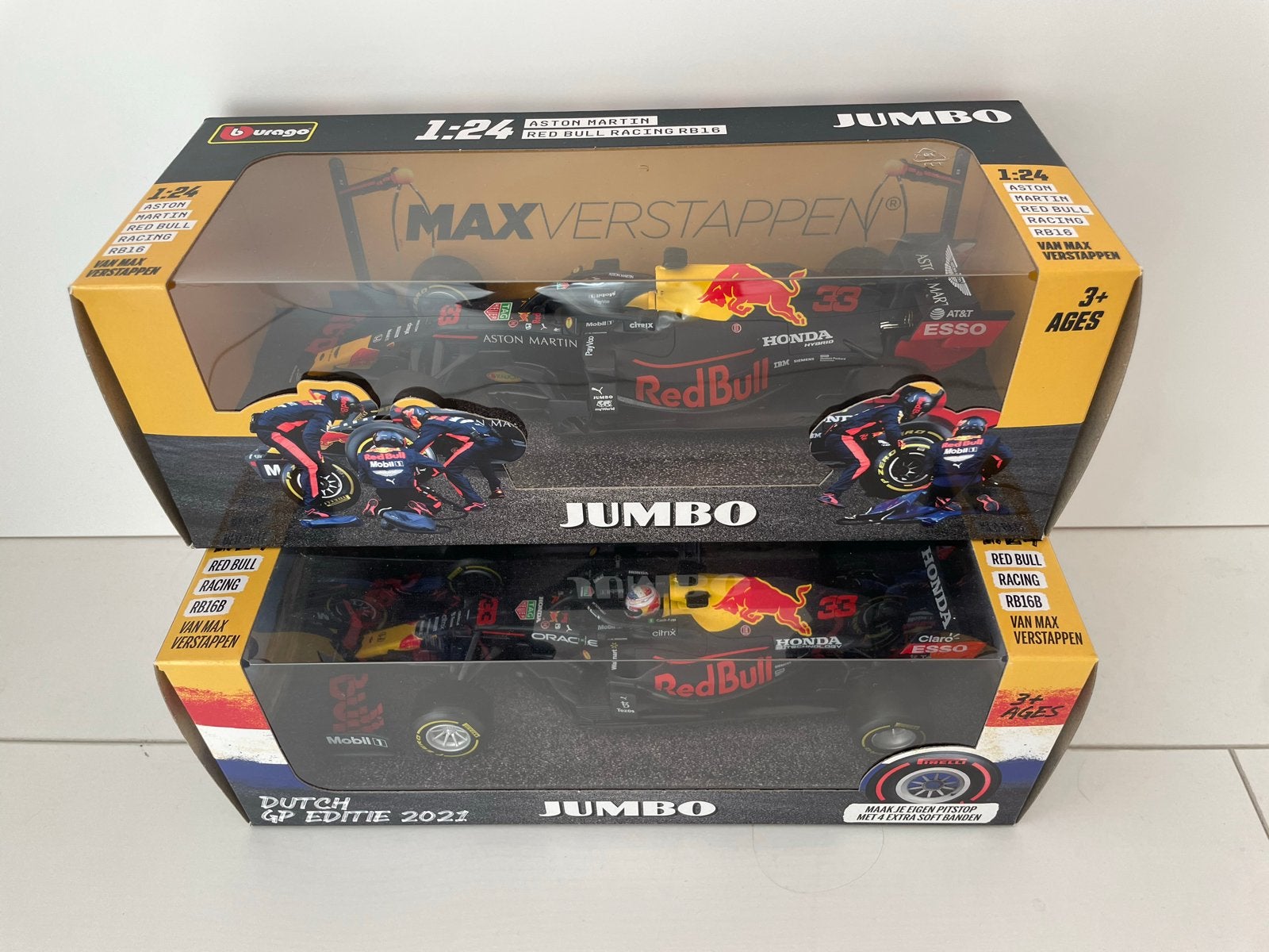 Max Verstappen Red Bull Racing F1 modelauto’s 1:24 Burago, Ophalen of Verzenden, Nieuw, Auto
