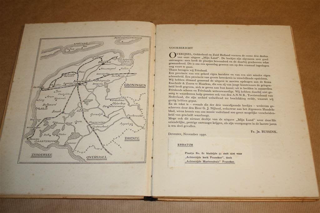 Friesland. Compleet plaatjesalbum. 1930., Boeken, Ophalen of Verzenden, Gelezen