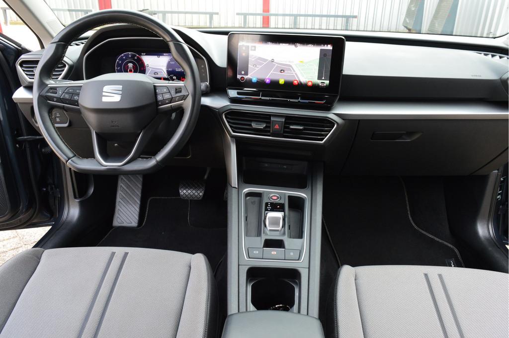 SEAT Leon Sportstourer 1.5 eTSI Style Launch Edition O.a: Ca, Stof, 4 cilinders, Leon, 163 pk