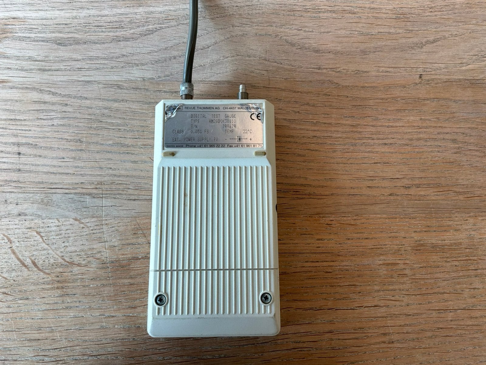 Digitale manometer, Ophalen of Verzenden, Gebruikt