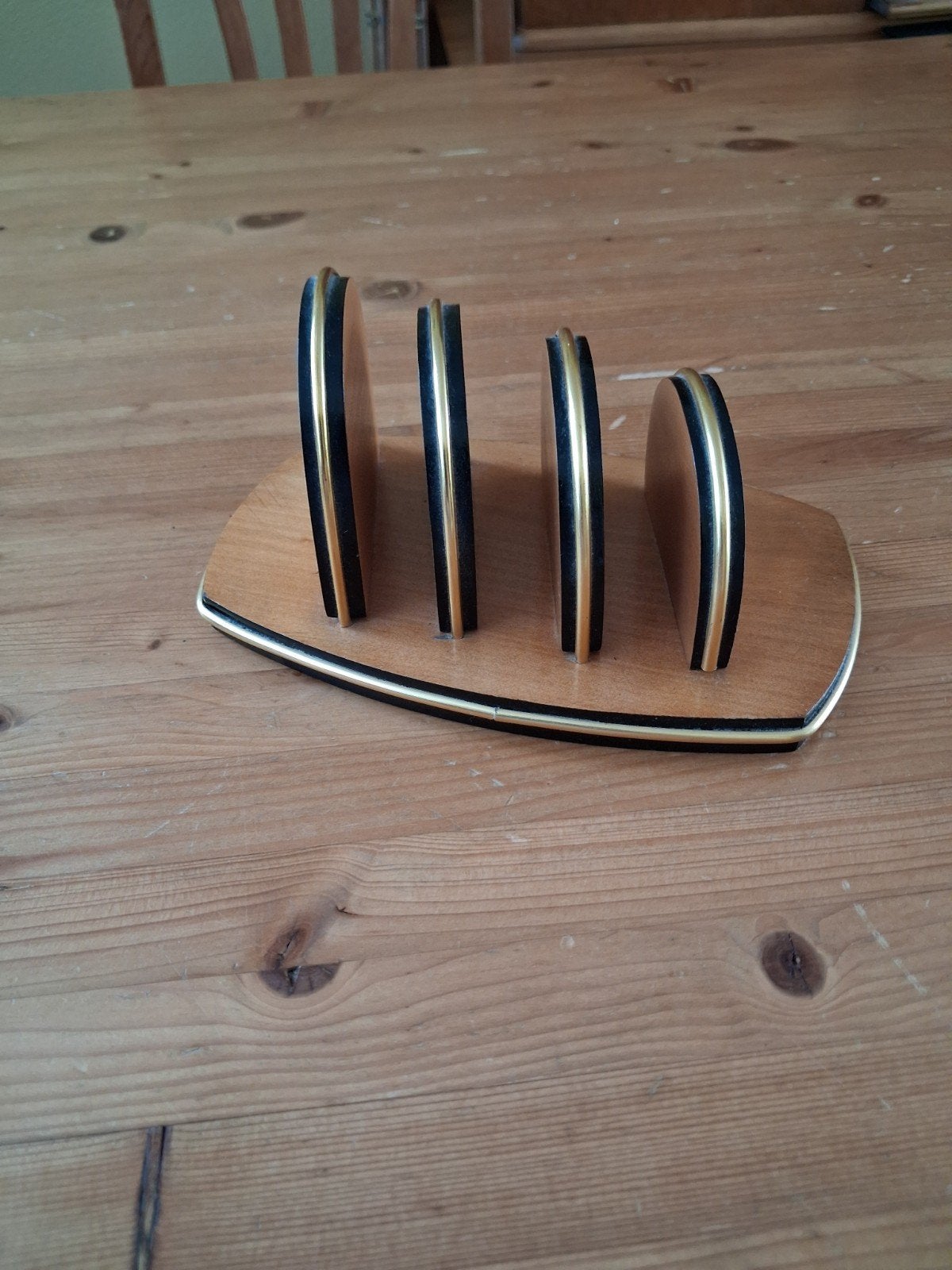 Vintage Brievenhouder Retro, Huis en Inrichting, Woonaccessoires | Overige, Ophalen of Verzenden, Gebruikt, Hout