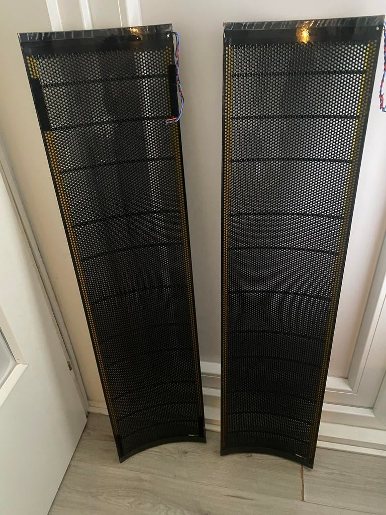 Martin Logan SL 3 Panelen - zie omschrijving., Ophalen, Gebruikt, Front, Rear of Stereo speakers, Overige merken