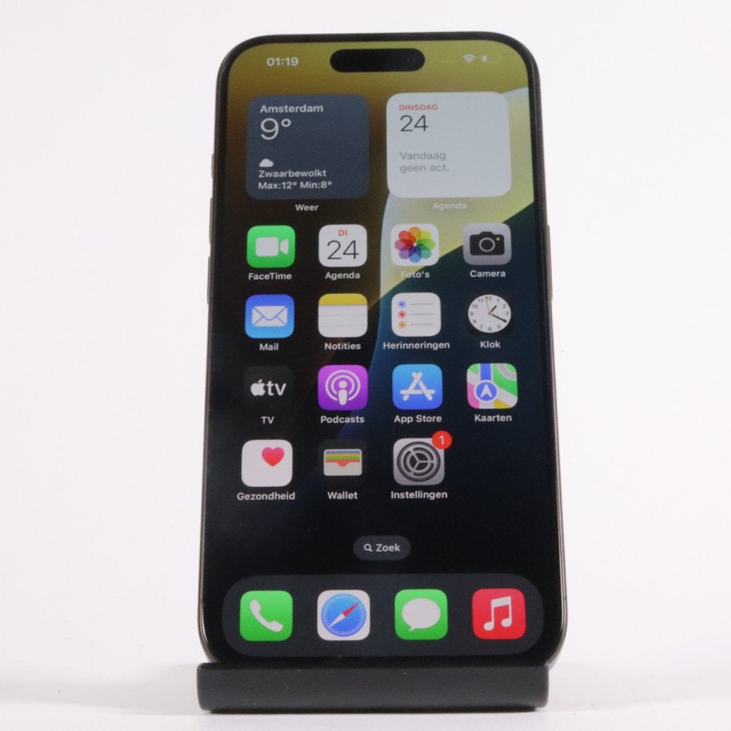iPhone 15 Pro 128GB (88%)  - Nette staat, Apple, Gebruikt, Support@apple.com, One Apple Park Way
Cupertino, CA 95014
United States