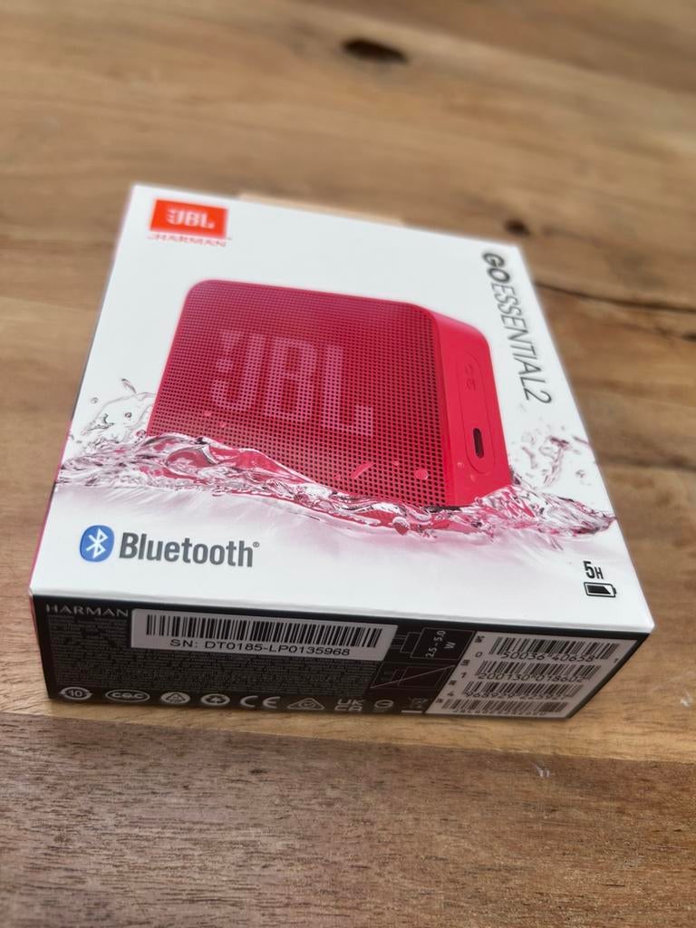 JBL go essential 2 rood/roze NIEUW, Ophalen of Verzenden, Nieuw