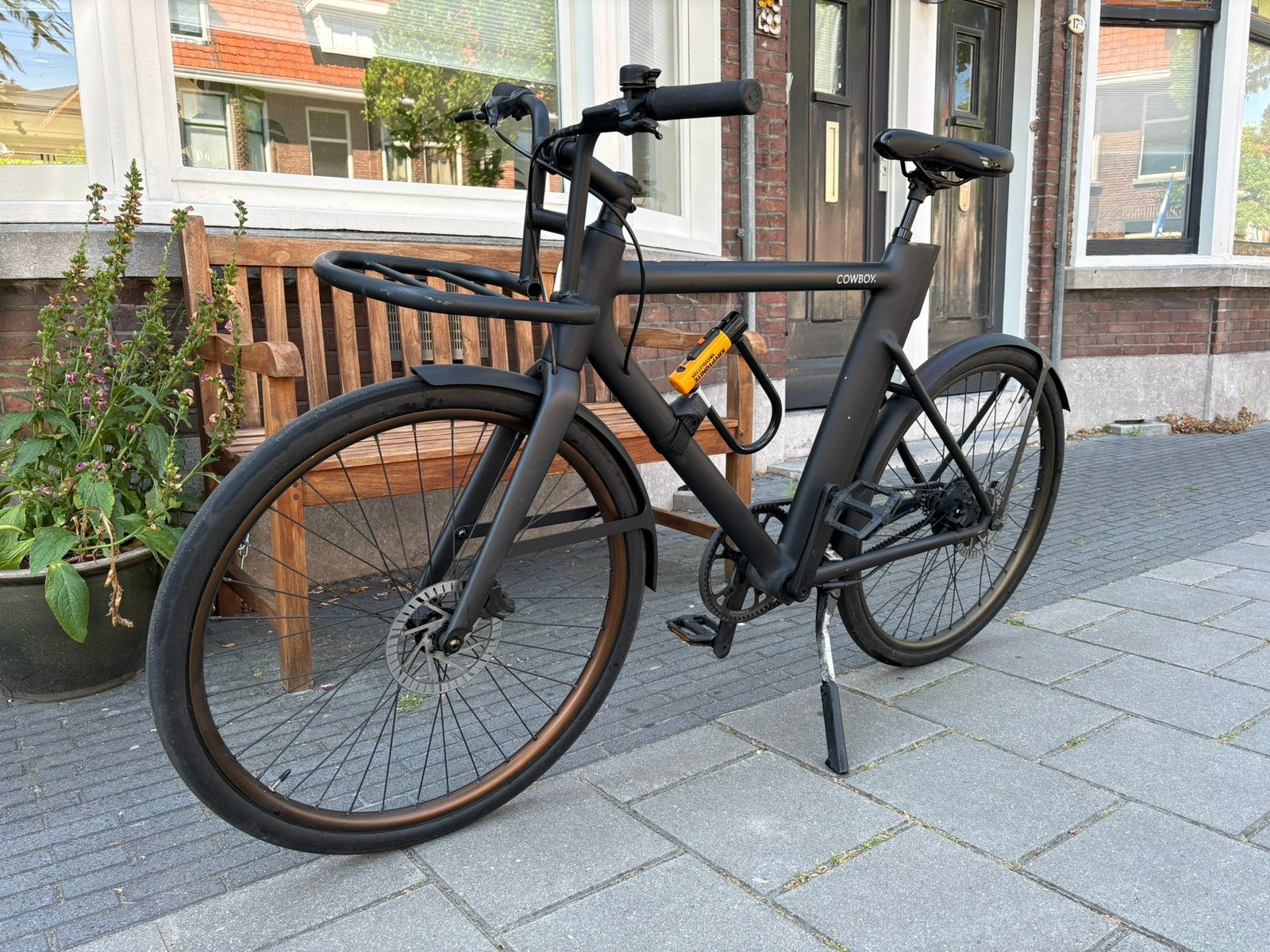 Cowboy C3 Black (2023) – 5.034 km – nieuwe motorcontroller, Ophalen, Gebruikt, 47 tot 51 cm, 50 km per accu of meer
