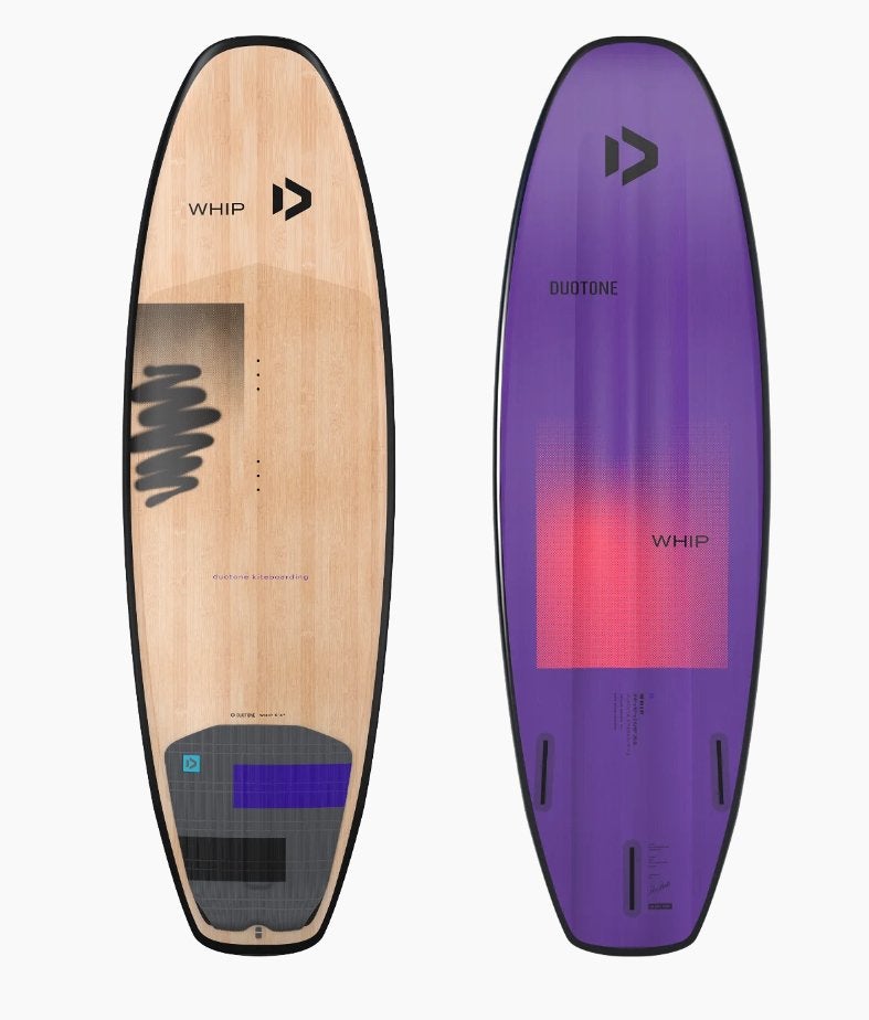 Gezocht: Duotone Whip 5’4, Classic, 2022-2024, Watersport en Boten, Kitesurfen, Twintip, Ophalen, Zo goed als nieuw, 4 m² of minder