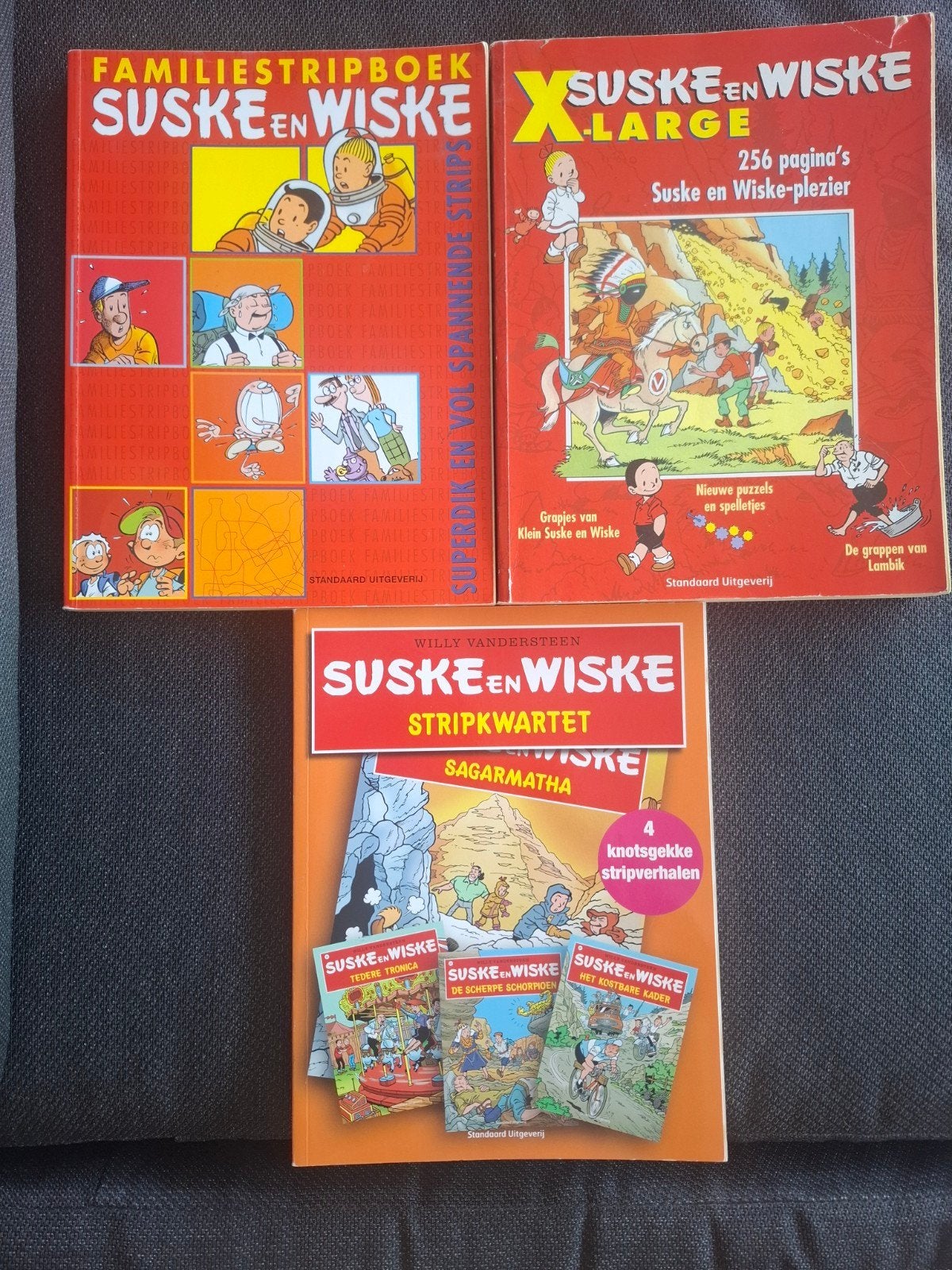 Suske en Wiske Stripboeken Collectie - 3 Boeken, Boeken, Meerdere stripboeken, Ophalen of Verzenden, Gelezen, Willy Vandersteen