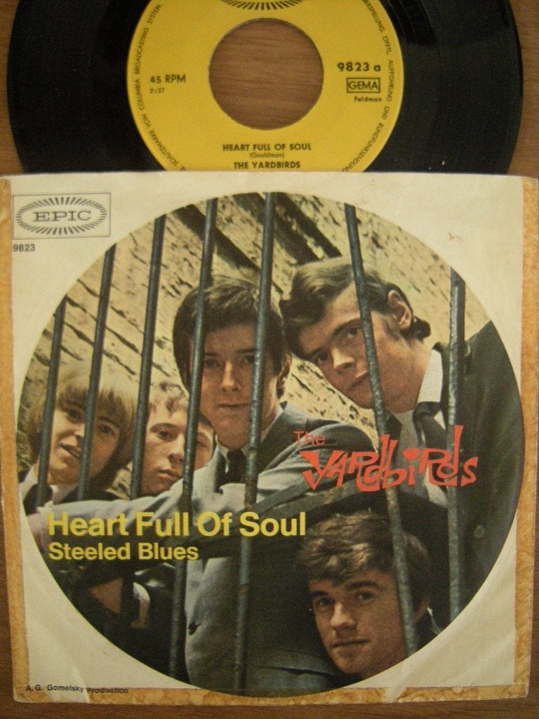 The Yardbirds (Heart Full Of Soul), Gebruikt, 7 inch, Ophalen of Verzenden, Pop
