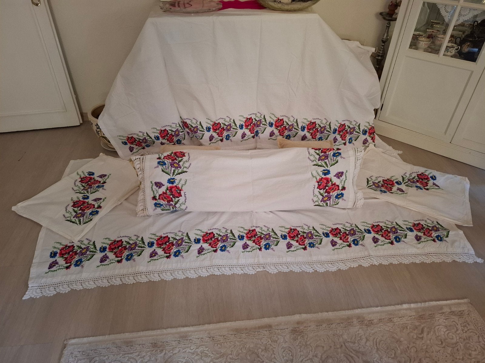turks handwerk bruıdsuıtzet, Ophalen of Verzenden
