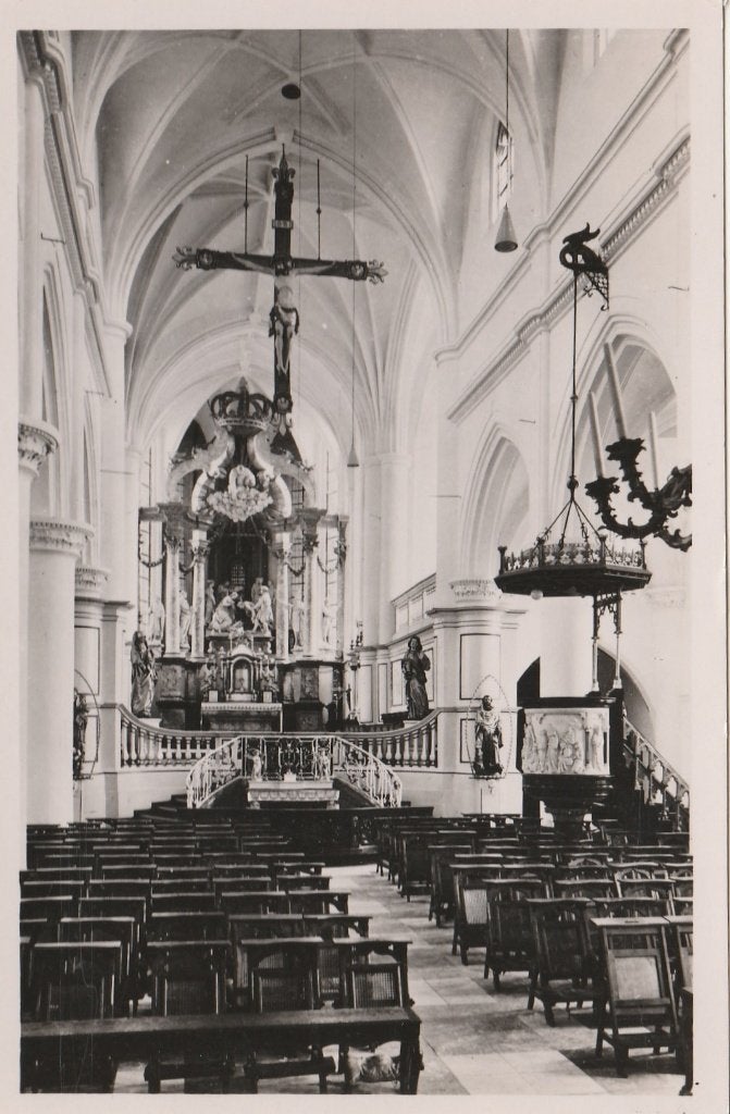 THORN St. Michael Kerk Interieur, Verzenden, 1920 tot 1940, Ongelopen, Limburg