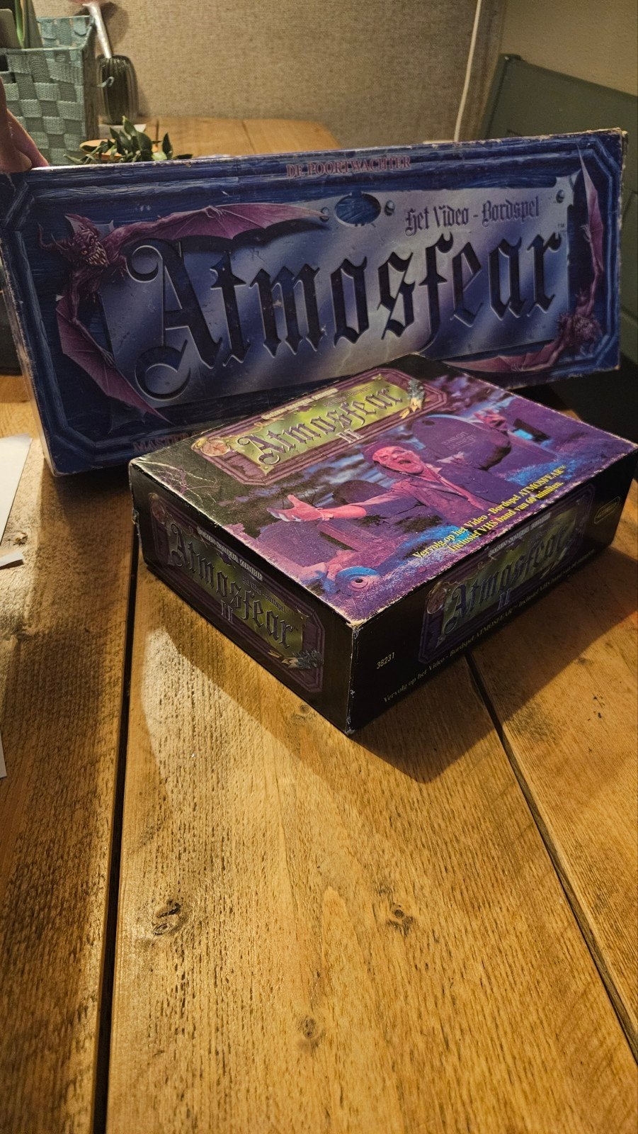 Atmosfear Het Video-Bordspel, Ophalen of Verzenden, Gebruikt
