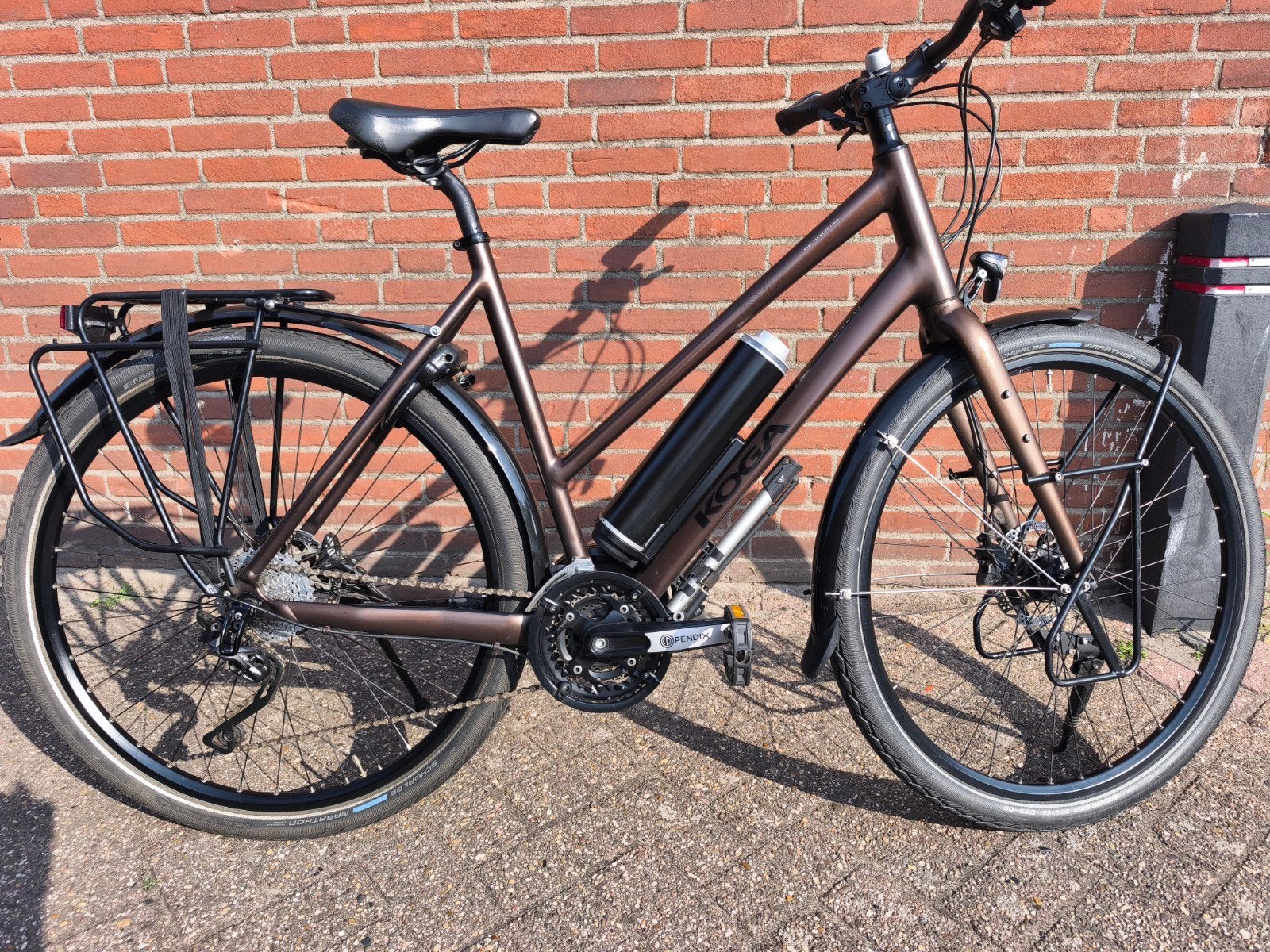 Koga World Traveller E-bike - Mixed 56cm - Pendix Systeem, Gebruikt, 50 km per accu of meer, 55 tot 59 cm, Ophalen