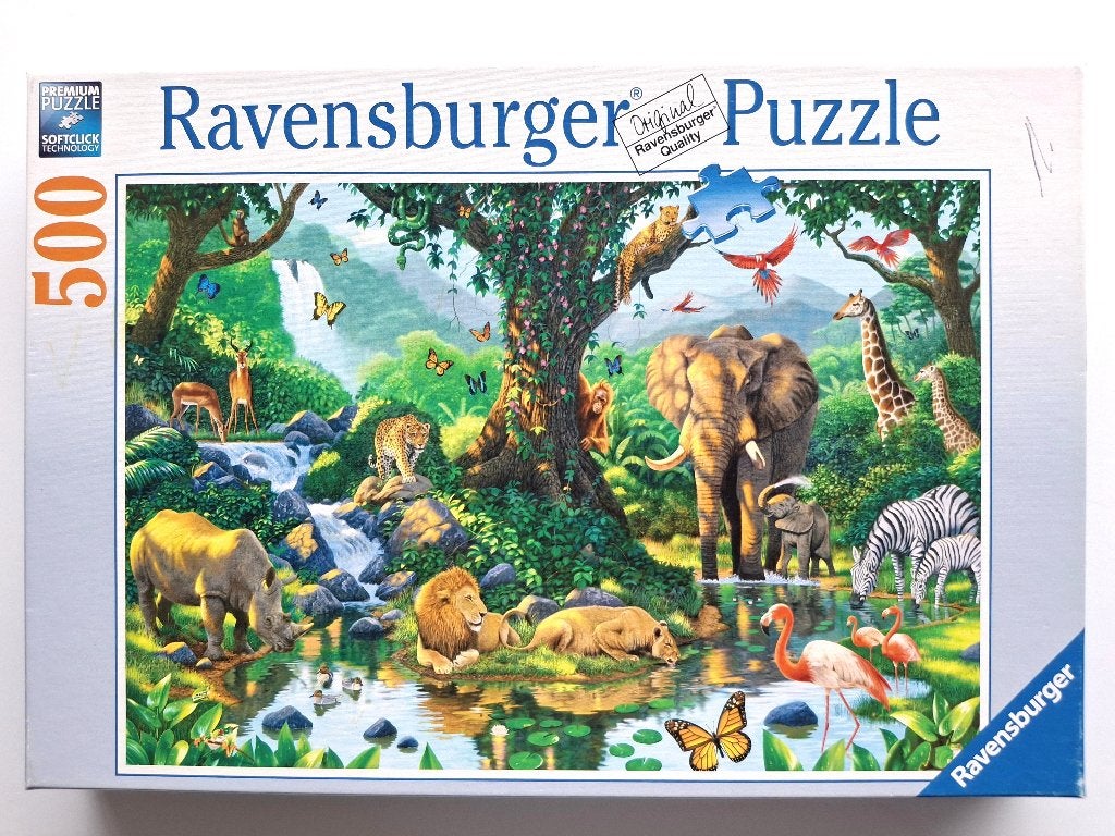 Jungle Harmony!, Ophalen of Verzenden, 500 t/m 1500 stukjes, Zo goed als nieuw, Legpuzzel
