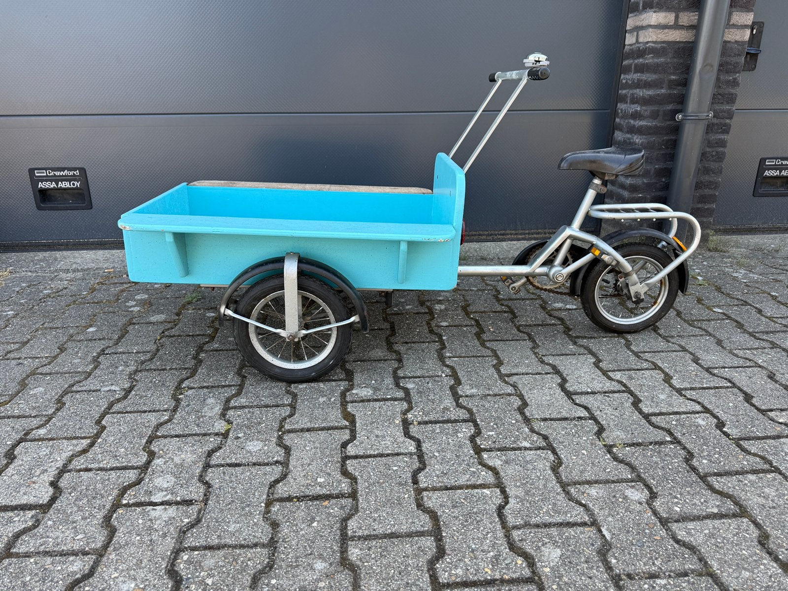 Kinder bakfiets voor de kleine man of vrouw, Ophalen of Verzenden, Zo goed als nieuw, Kinderkar