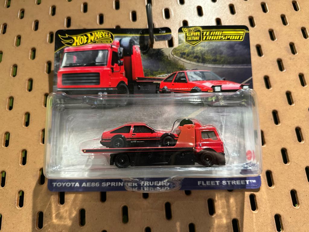 Hot Wheels Team Transport #84 Toyota AE86 Sprinter, Hobby en Vrije tijd, Ophalen of Verzenden, Nieuw, Auto