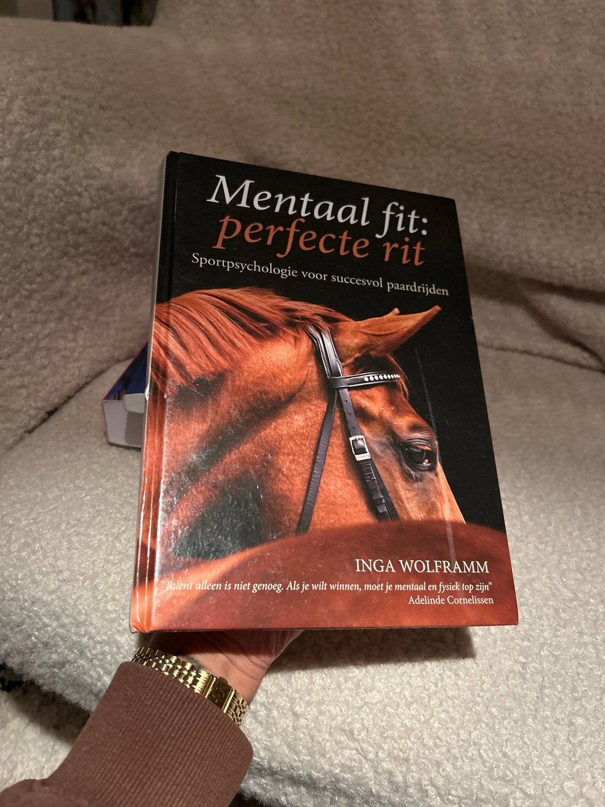 Mentaal fit: perfecte rit - Sportpsychologie paardrijden, Boeken, Ophalen of Verzenden, Zo goed als nieuw, Overige sporten