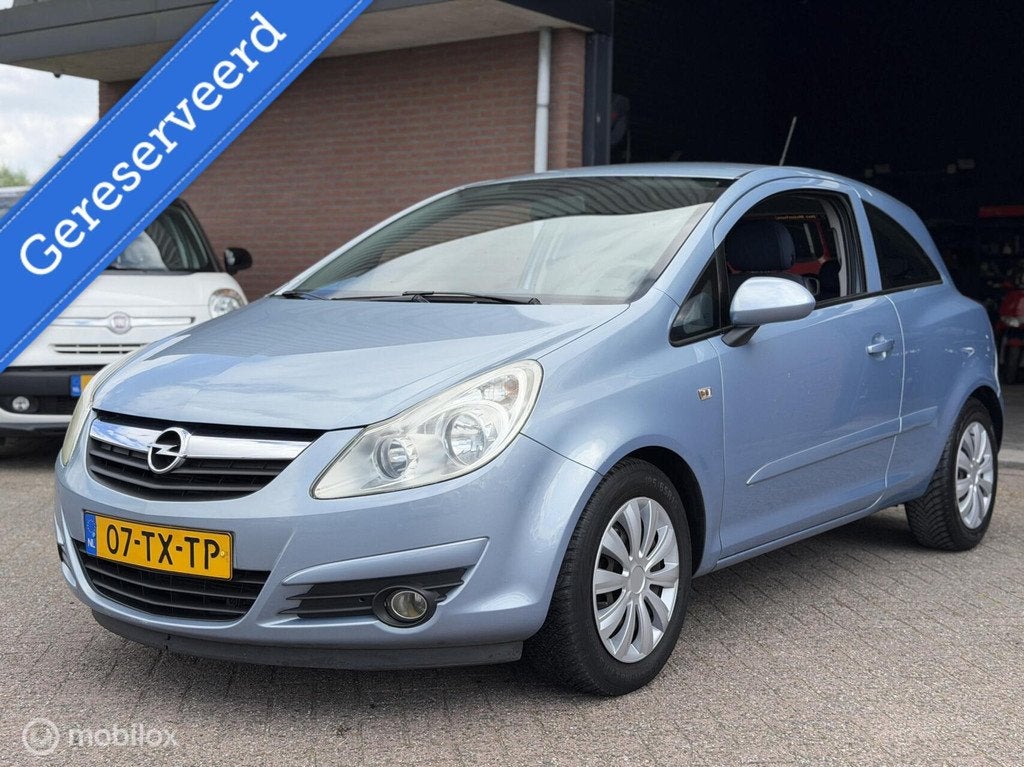 Opel Corsa 1.2-16V Enjoy AUTOMAAT|AIRCO|APK!, Auto's, Opel, Bedrijf, Corsa, ABS, Airbags, Airconditioning, Alarm, Centrale vergrendeling