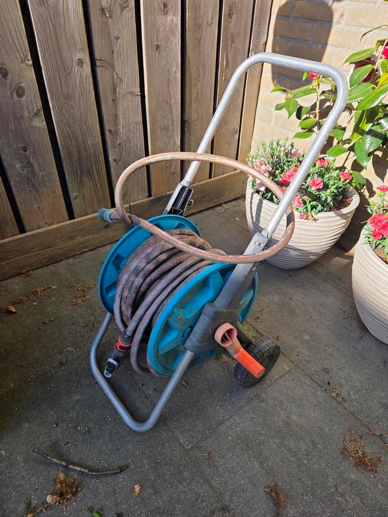 Gardena tuinslanghaspel met tuinslang, Ophalen, Tuinslang