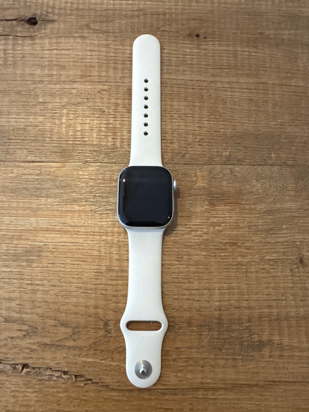 Apple Watch Series 10 42mm Aluminium Case Wit, Gebruikt, Hartslag, Wit, IOS