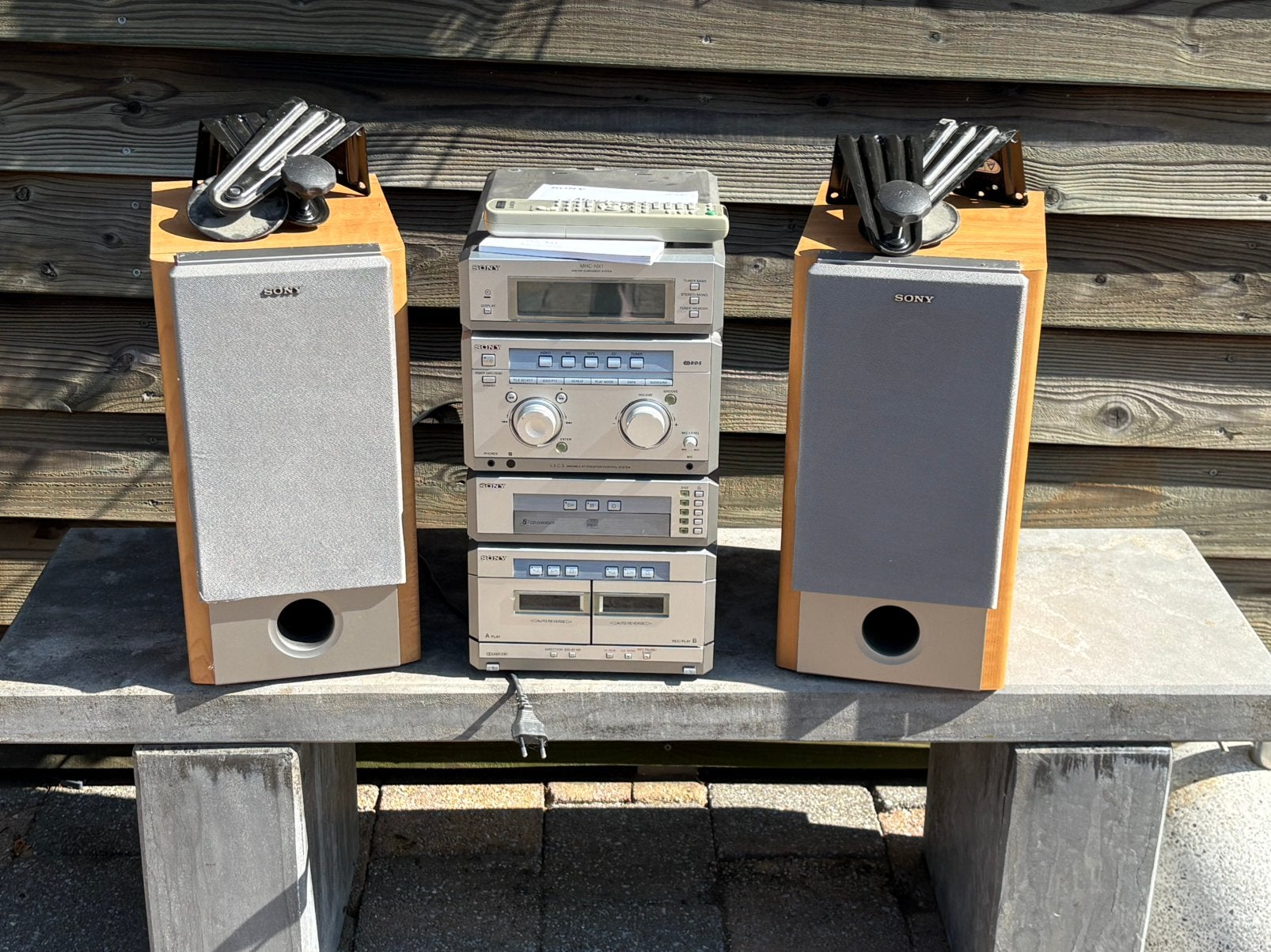 Sony mini hifi component system, Ophalen, Losse componenten, Sony, Tuner of Radio