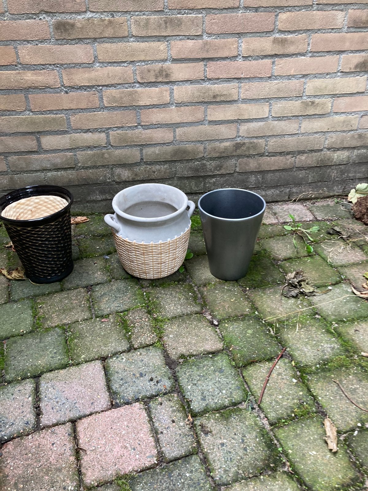 Bloempotten voor binnen, Tuin en Terras, Bloembakken en Plantenbakken, Ophalen, Overige materialen, Gebruikt, Minder dan 30 cm