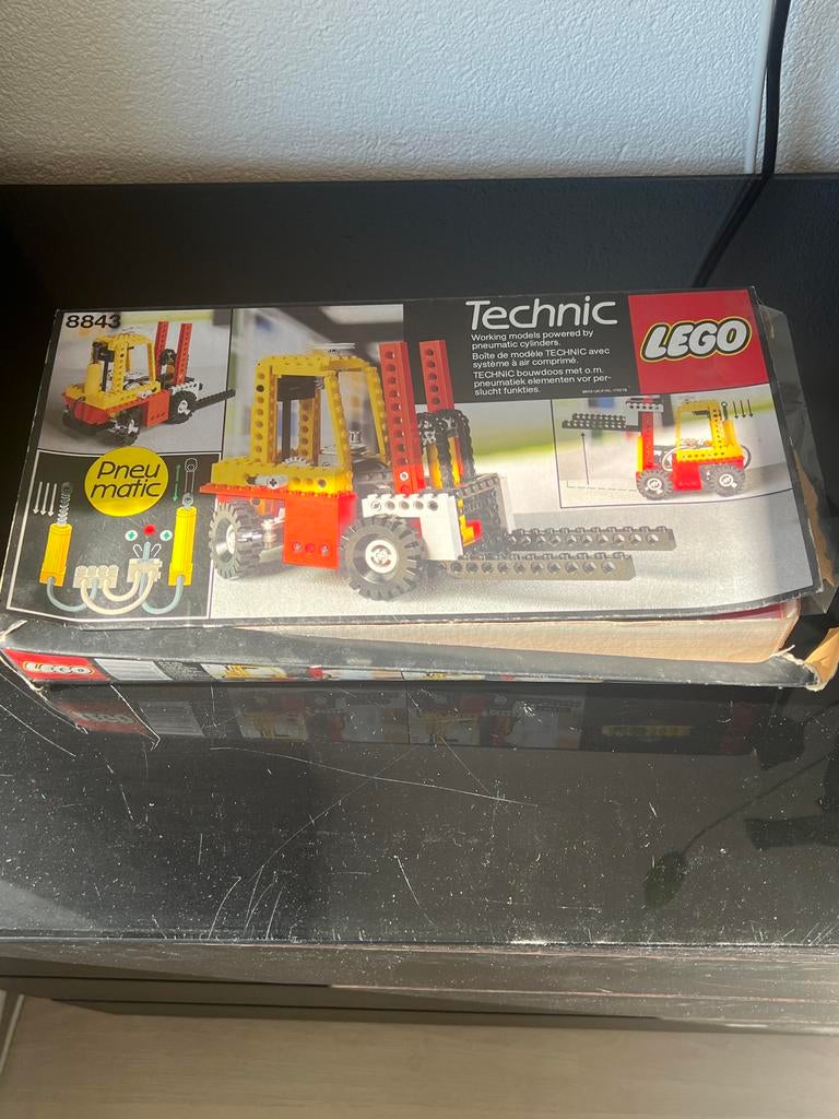 Lego Technic 8843 Pneumatic heftruck, Ophalen, Gebruikt, Lego, Technic