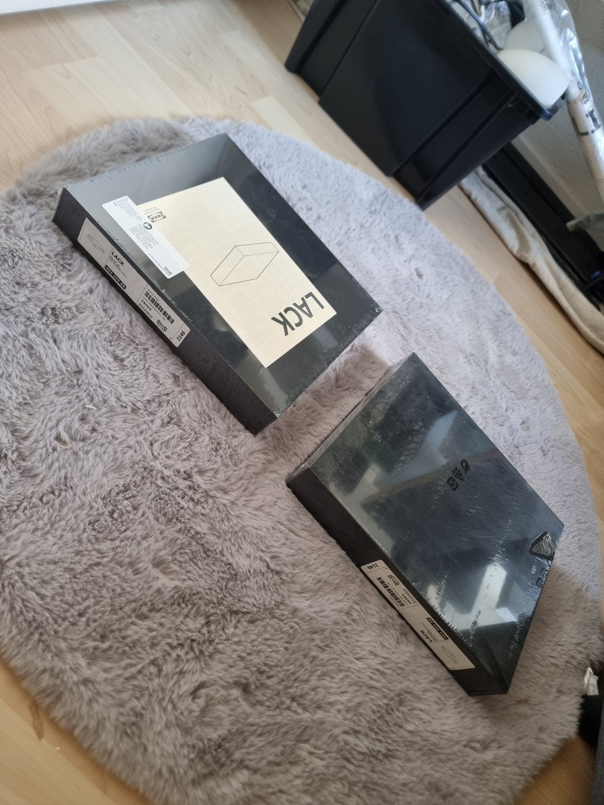 2x IKEA LACK wandplank zwart 30x26cm nieuw in verpakking, Huis en Inrichting, Woonaccessoires | Wandplanken en Boekenplanken, Ophalen of Verzenden