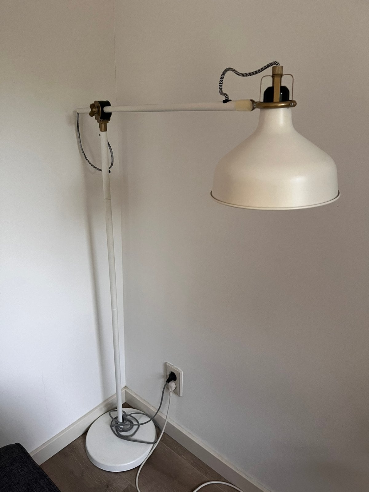 IKEA Ranarp lampen wit, Wit, Gebruikt, Ophalen, Metaal