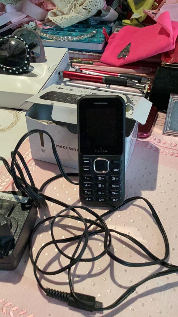Telefoon simpel niet gebruik, Verzenden, Zo goed als nieuw, Zwart