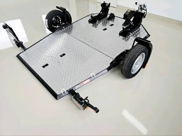Lorries mt2 Motortrailer Motoraanhanger Zo goed als nieuw, Ophalen of Verzenden, Zo goed als nieuw