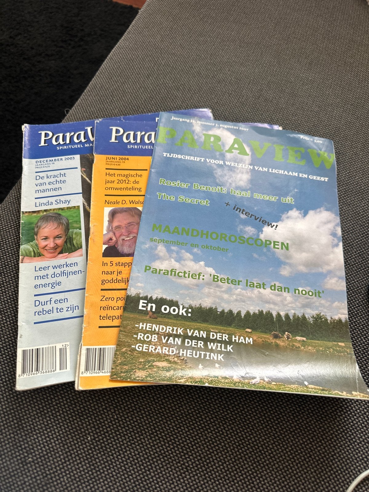 Paraview en Paravisie tijdschriften - 3 exemplaren, Ophalen of Verzenden, Gelezen, Lichaam en Geest
